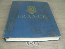FRANCE, Excellent Stamp Collection hinged in a battered Minkus Specialty album