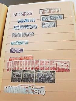 FRANCE sélection #19 collection timbres dt 3 albums stock maj Pont du Gard