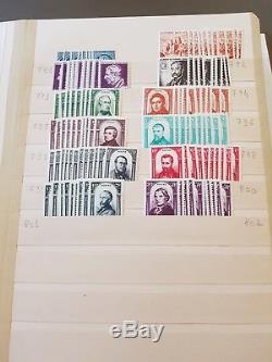 FRANCE sélection #19 collection timbres dt 3 albums stock maj Pont du Gard