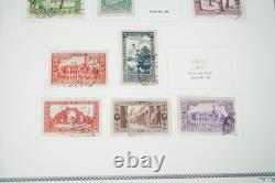 FRENCH AFRICA 1890s-1950s COLLECTION OF 750+ STAMPS MINT & USED IN SCOTT ALBUM