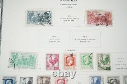 FRENCH AFRICA 1890s-1950s COLLECTION OF 750+ STAMPS MINT & USED IN SCOTT ALBUM