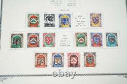 FRENCH AFRICA 1890s-1950s COLLECTION OF 750+ STAMPS MINT & USED IN SCOTT ALBUM
