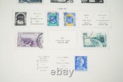 FRENCH AFRICA 1890s-1950s COLLECTION OF 750+ STAMPS MINT & USED IN SCOTT ALBUM