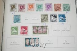 FRENCH AFRICA 1900s-1940s COLLECTION OF 925+ STAMPS MINT & USED IN SCOTT ALBUM