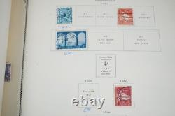 FRENCH AFRICA 1900s-1940s COLLECTION OF 925+ STAMPS MINT & USED IN SCOTT ALBUM