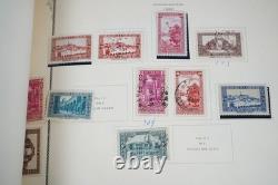 FRENCH AFRICA 1900s-1940s COLLECTION OF 925+ STAMPS MINT & USED IN SCOTT ALBUM