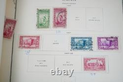 FRENCH AFRICA 1900s-1940s COLLECTION OF 925+ STAMPS MINT & USED IN SCOTT ALBUM