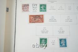 FRENCH COLONIES 1930s-1940s COLLECTION OF 750+ STAMPS STORED IN SCOTT ALBUM