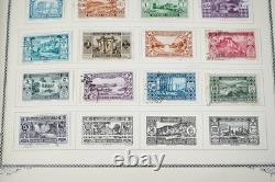 FRENCH COLONIES 1930s-1940s COLLECTION OF 750+ STAMPS STORED IN SCOTT ALBUM