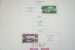 FRENCH COLONIES 1930s-1940s COLLECTION OF 750+ STAMPS STORED IN SCOTT ALBUM