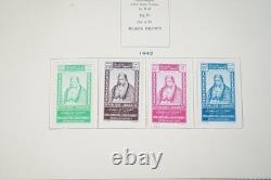 FRENCH COLONIES 1930s-1940s COLLECTION OF 750+ STAMPS STORED IN SCOTT ALBUM
