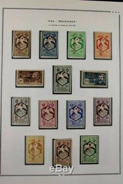 FRENCH FRANCE Colonies AEF AOF MH / MNH 1937-1958 MOC Album Stamp Collection