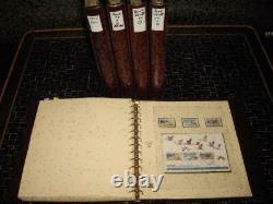 FRG 1955 2000 + Canceled Collection In 5 Burgundy SAFE Print Albums