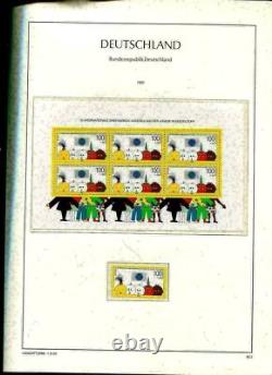 FRG 1969 1997 Collection In Leuchtturm Pre-Printed Album