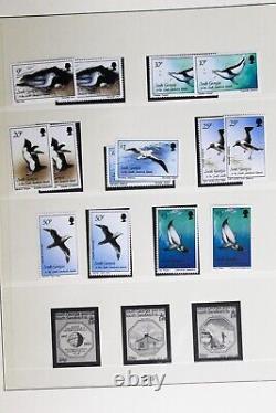 Falkland Islands MNH Stamp Collection in Lindner Album