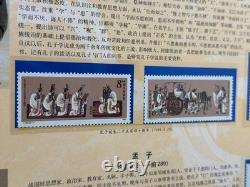 Famous Figures of China Stamp Album Set 3 Volumes Full Sheets Rare Collection