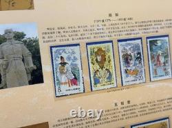 Famous Figures of China Stamp Album Set 3 Volumes Full Sheets Rare Collection