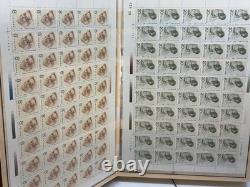 Famous Figures of China Stamp Album Set 3 Volumes Full Sheets Rare Collection