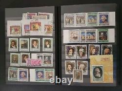 Fantastic Worldwide Famous Composers Stamp Collection In Lighthouse Album