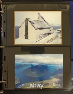 Faroe Islands Complete 1975-2010 Postal Cards Stamp Collection Album ZAYIX
