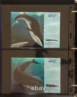 Faroe Islands Complete 1975-2010 Postal Cards Stamp Collection Album ZAYIX
