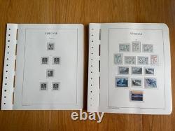 Faroe Islands collection on Lighthouse Hingeless album pages 1919-2001