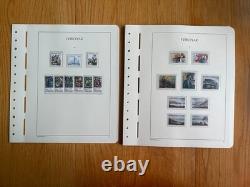Faroe Islands collection on Lighthouse Hingeless album pages 1919-2001