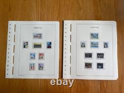 Faroe Islands collection on Lighthouse Hingeless album pages 1919-2001