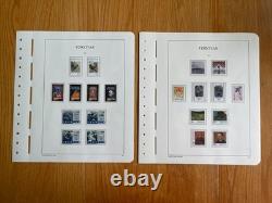 Faroe Islands collection on Lighthouse Hingeless album pages 1919-2001