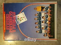 Fifa Wc 1990 Italy 90 Complete Album Stamp Edition Yugoslavia Rare