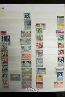 Finland Potent Used Stamp Collection & Stock in Album