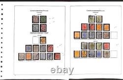 Finland Stamp Collection in Heavy Duty Kabe Album, 1866 to 1956, 50+ Pages