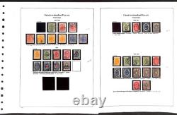 Finland Stamp Collection in Heavy Duty Kabe Album, 1866 to 1956, 50+ Pages