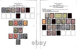 Finland Stamp Collection in Heavy Duty Kabe Album, 1866 to 1956, 50+ Pages