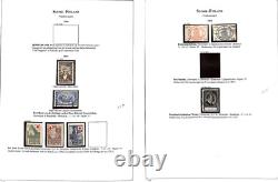 Finland Stamp Collection in Heavy Duty Kabe Album, 1866 to 1956, 50+ Pages