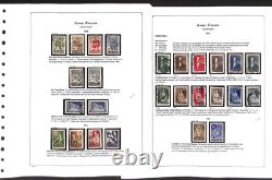 Finland Stamp Collection in Heavy Duty Kabe Album, 1866 to 1956, 50+ Pages
