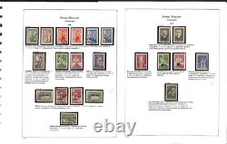 Finland Stamp Collection in Heavy Duty Kabe Album, 1866 to 1956, 50+ Pages