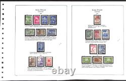 Finland Stamp Collection in Heavy Duty Kabe Album, 1866 to 1956, 50+ Pages