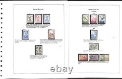 Finland Stamp Collection in Heavy Duty Kabe Album, 1866 to 1956, 50+ Pages