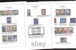 Finland Stamp Collection in Heavy Duty Kabe Album, 1866 to 1956, 50+ Pages
