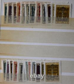 Fiume Mint and Used Stamp Collection in Album