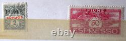 Fiume Mint and Used Stamp Collection in Album