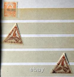 Fiume Mint and Used Stamp Collection in Album