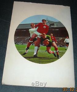 Fks 1968/69 Wonderful World Of Soccer Picture Stamp Album-100% Complete