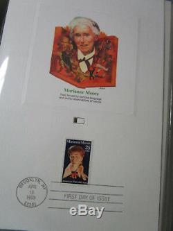 Fleetwood Proof Card Society of the United States Stamp Collection Album 1985-95