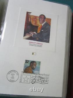 Fleetwood Proof Card Society of the United States Stamp Collection Album 1995