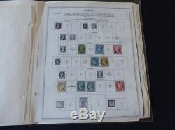 France 1849-1942 Stamp Collection on Scott Specialty Album Pages