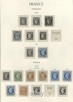 France 1849-1959 Cv9500.00 Collection In Lighthouse Album Mnh/used