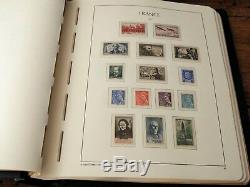 France 1940/1959 Collection complète, Yvert n°451/1229, neufs album luxe