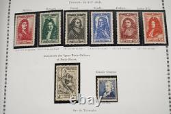France 1941-1978 Collection Of 1,550+ Stamps All Mint In Yvert & Tellier Album